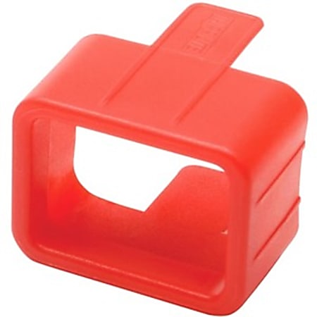 Tripp Lite PDU Plug Lock Connector C20 Power Cord to C19 Outlet Red 100pk