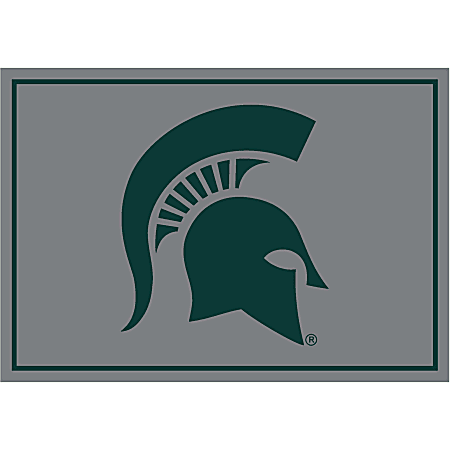 Imperial NCAA Spirit Rug, 4' x 6', Michigan State University