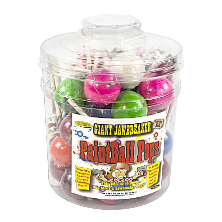 Espeez Paintball Pops, 2.3 Oz, Tub Of 36