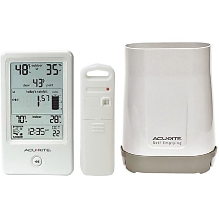 AcuRite Digital Thermometer with Indoor/Outdoor Temperature 02049 - The  Home Depot