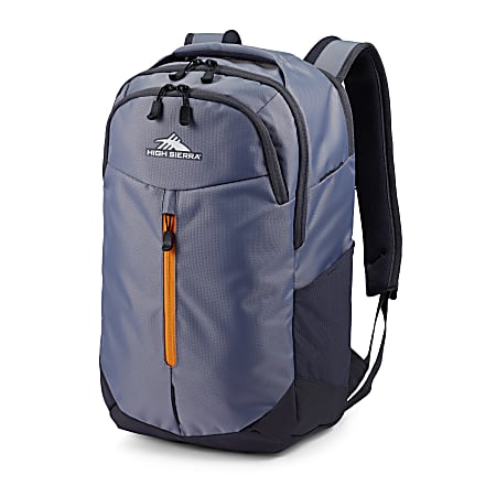 High Sierra Swerve Pro Backpack With 17" Laptop Pocket, Gray