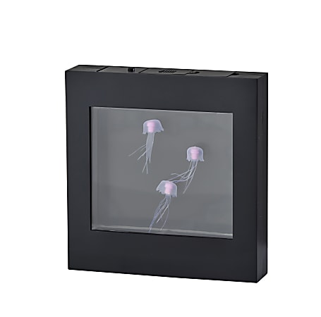 Adesso® Simplee Jellyfish Motion Light Box, 8-3/4"H, Black