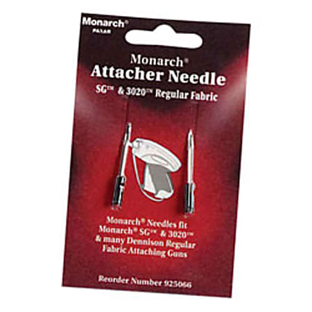 Monarch® Soft Grip Tag Attacher Replacement Needles, Pack Of 2