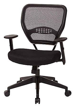 Realspace Radano Mesh High Back Executive Office Chair Black BIFMA