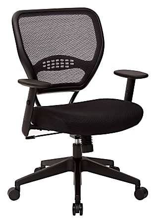 Office Star Deluxe Task Chair with Ratchet Back Height Adjustment