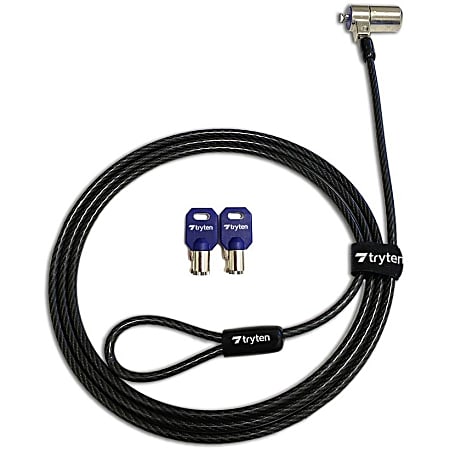 Tryten Security Laptop/Computer Cable Lock Keyed Alike