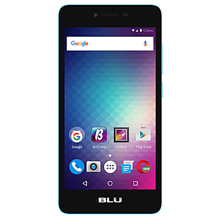 BLU Studio G2 Cell Phone, Blue, PBN201096