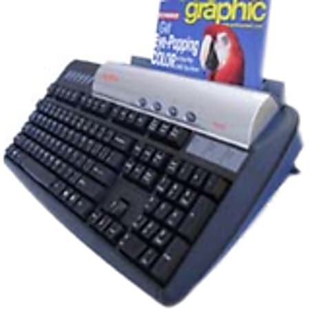 Keyscan KS810 Plus Keyboard With ID Card Scanner, black