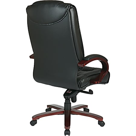 Office Star Pro Line Deluxe High Back Executive Leather Chair ...