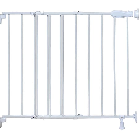 Summer Infant Top of Stairs Simple to Secure Metal Gate (White) - Child - For