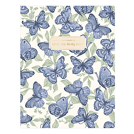 Planning Calendar IPC Mariposa Soft Touch 8.5x11 AY26–27 Monthly