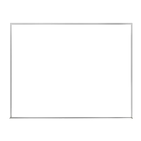 Ghent Melamine Dry-Erase Whiteboard, 24" x 36", Aluminum Frame With Silver Finish