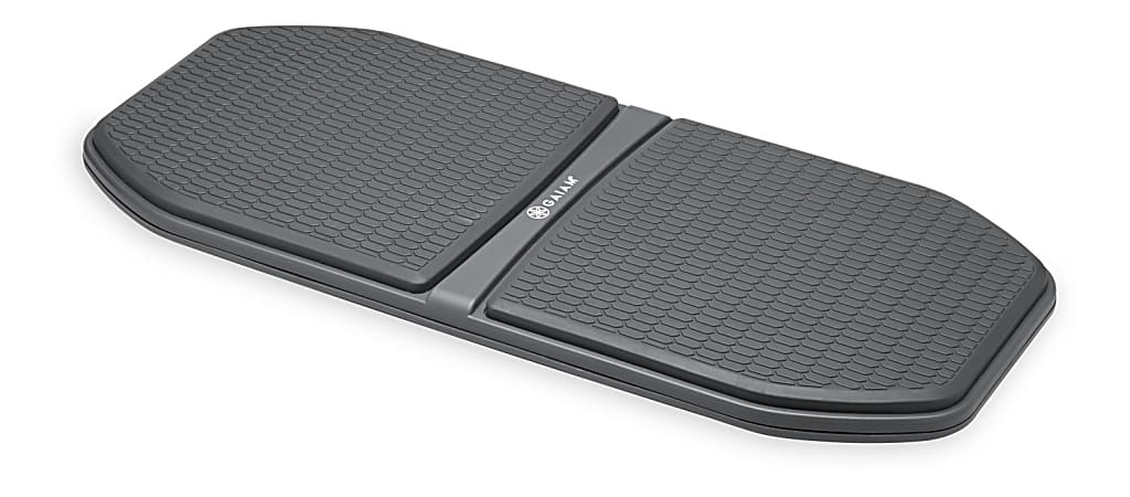 Gaiam Evolve Balance Board 3 58 H x 12 W x 27 D Gray ODP