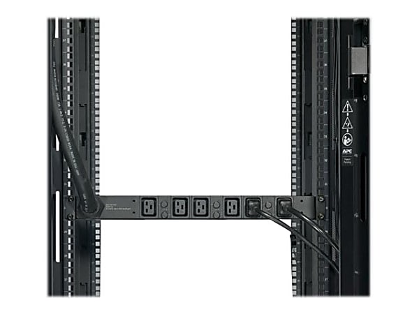 APC Basic Rack PDU - Power distribution strip (rack-mountable) - AC 208 V - 3-phase - input: Hubbell CS8365C - AP7516