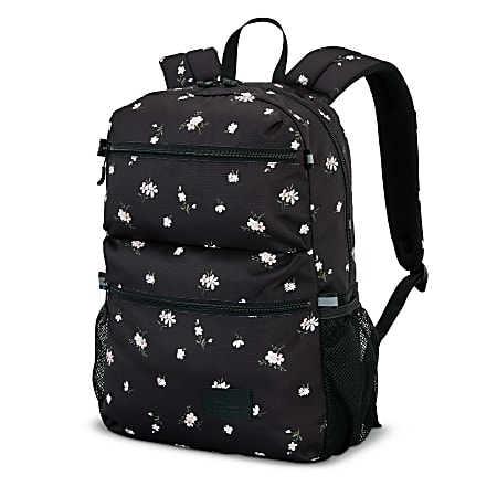 High Sierra Everclass Laptop Backpack With 15.6" Laptop Pocket, Floral Black