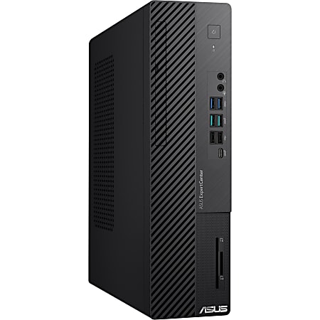 Asus ExpertCenter D700SD-XH504 Desktop Computer - Intel Core i5 12th Gen i5-12400 Hexa-core (6 Core) 2.50 GHz - 16 GB RAM DDR4 SDRAM - 512 GB M.2 PCI Express NVMe SSD - Small Form Factor - Black - Intel B660 Chip - Windows 11 Pro