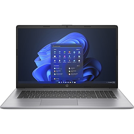 HP 470 G9 Laptop, 17.3" Screen, Intel® Core™ i5, 8GB Memory, 768GB Solid State Drive, Windows® 11 Pro, WiFi 6