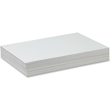Pacon® Sulphite Drawing Paper, 12" x 18", 50 Lb, White, 500 Sheets