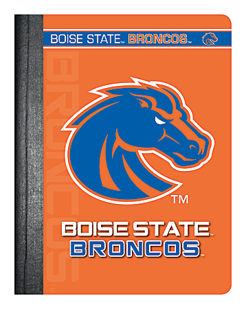 Markings by C.R. Gibson® Composition Book, 7 1/2" x 9 3/4", 1 Subject, College Ruled, 200 Pages (100 Sheets), Boise State Broncos Classic 2
