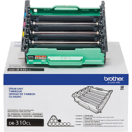 Brother Genuine DR310CL Color Laser Drum Unit - Office Depot