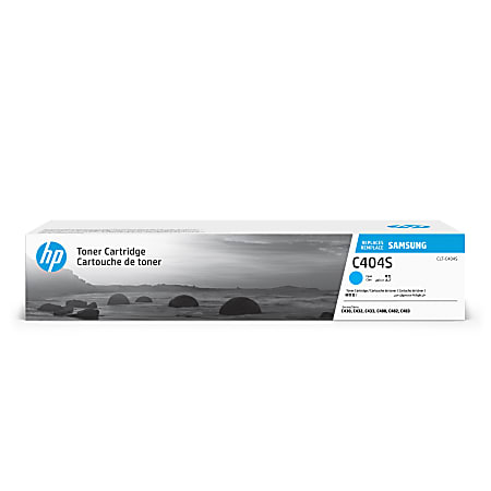 HP C404S Cyan Toner Cartridge for Samsung CLT-C404S, ST970A