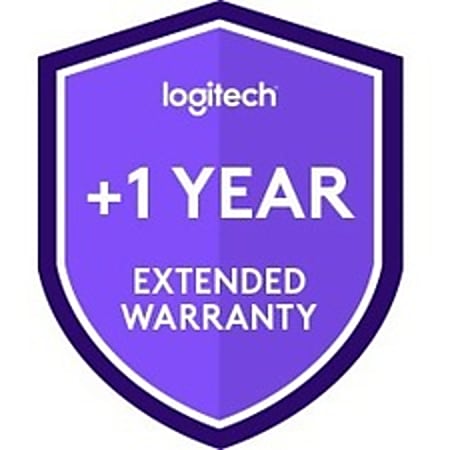 Logitech One year extended warranty for Logitech Rally Bar - Logitech extended guarantee adds one year to the original manufacturer's guarantee which provides that your Logitech Rally Bar hardware shall be free from defects in material and workmanship.