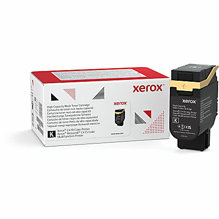 Xerox Genuine Xerox® C410 Color Printer, VersaLink® C415 Color Multifunction Printer Black High capacity Toner Cartridge (10500 Pages) - 006R04685
