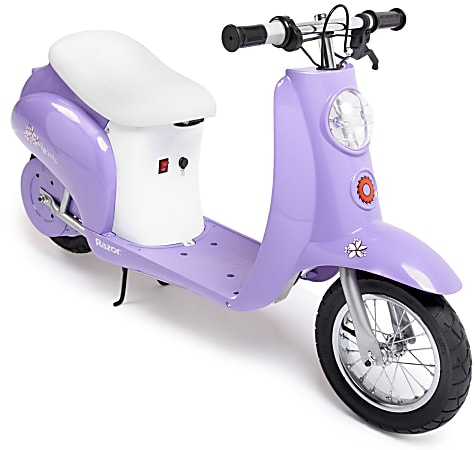 Razor Pocket Mod™ Betty Scooter, 12 1/8"H x 23 1/4"W x 49 1/2"D, Purple
