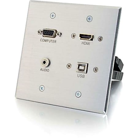 C2G HDMI, VGA, 3.5mm Audio and USB Pass