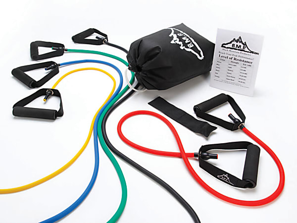 Black mountain resistance band set deals