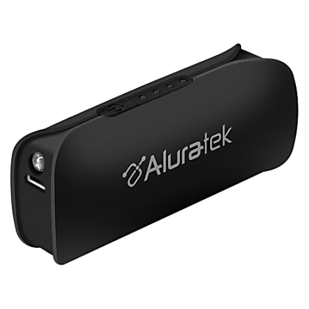 Aluratek Portable Battery Charger with LED Flashlight