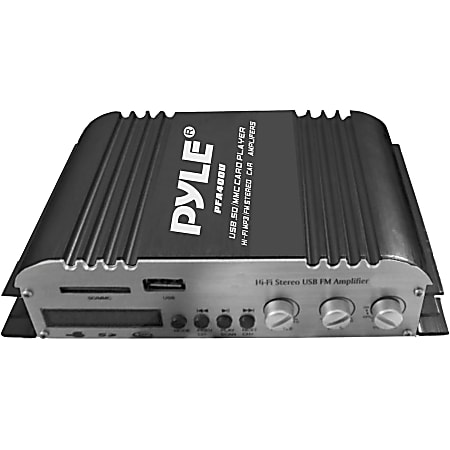 Pyle PFA400U Car Amplifier - 100 W RMS - 2 Channel - Class T