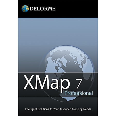 XMap Professional With Topo & Street Data, Traditional Disc