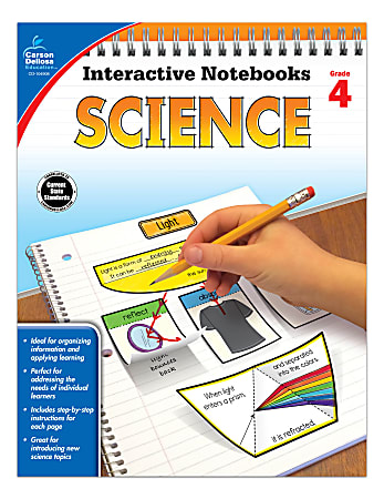 Carson-Dellosa Interactive Notebooks: Science, Grade 4