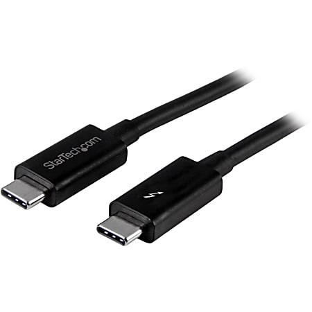 StarTech.com 1m Thunderbolt 3 (20Gbps) USB-C Cable -
