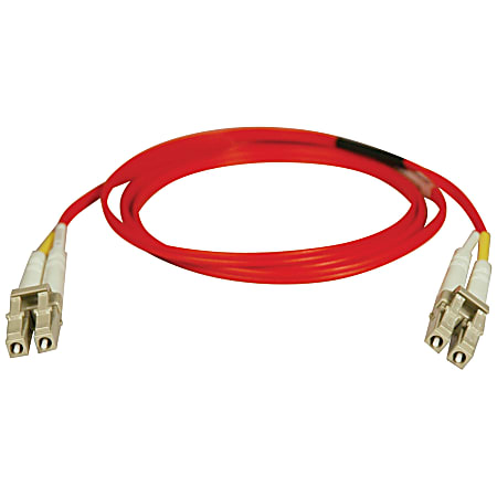 Tripp Lite 15M Duplex Multimode 62.5/125 Fiber Optic Patch Cable Red LC/LC 50' 50ft 15 Meter, N32015MRD