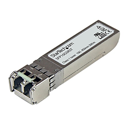 StarTech.com Cisco SFP-10G-SR Compatible SFP+ Module - 10GBASE-SR Fiber Optical SFP Transceiver - Lifetime Warranty - SFP10GSRST