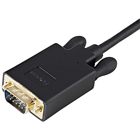 StarTech 3ft 1m DisplayPort to VGA Cable Active DisplayPort to VGA Adapter Cable 1080p Video DP to VGA Monitor Converter Cable 3ft1m Active DisplayPort to VGA cable HBR2 2048x12801080p 60Hz EDIDDD...