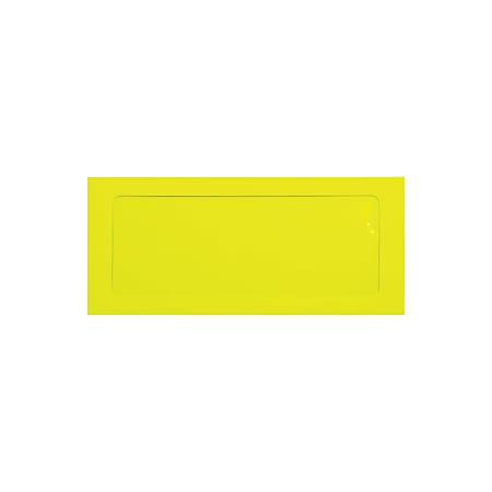 LUX #10 Envelopes, Full-Face Window, Gummed Seal, Citrus, Pack Of 500