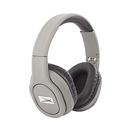 Altec Lansing Over the Head Bluetooth On Ear Headphones White