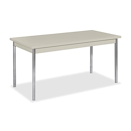 HON® Utility Table, 60" x 30" x 29", Light Gray