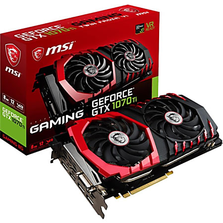 MSI GTX 1070 Ti GAMING 8G GeForce GTX 1070 Ti Graphic Card 8 MSI GTX 1070 Ti GAMING 8G GeForce GTX 1070 Ti Graphic Card 8