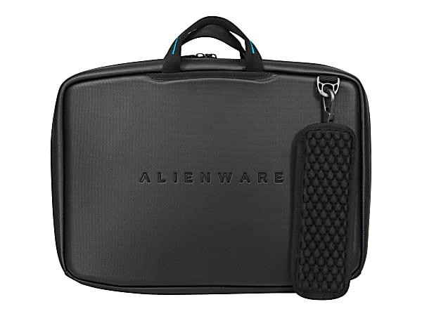 Mobile Edge Alienware Vindicator AWV15SC2.0 Carrying Case (Briefcase) for 15.6" Notebook - Black, Teal - Weather Resistant Base, Scratch Resistant, Slip Resistant Base, Scrape Resistant