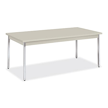 HON® Utility Table, 72" x 36" x 29", Light Gray