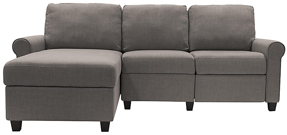 Serta palisades reclining sectional with right storage chaise best sale