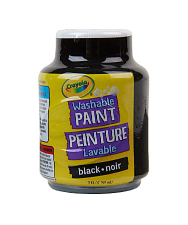Crayola&reg; Washable Paint, 2 Oz, Black