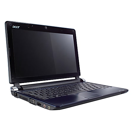 Acer® Aspire One AOD250-1165 10.1" Netbook Computer With Intel® Atom™ Processor N270, Sapphire Blue