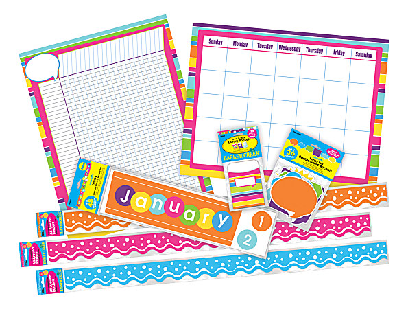 Barker Creek Classroom Décor Set, Happy, Pre-K To College