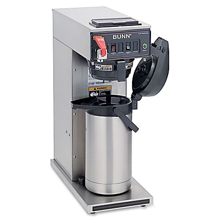 Bunn 12 Cup Pourover Brewer Stainless Steel - Office Depot