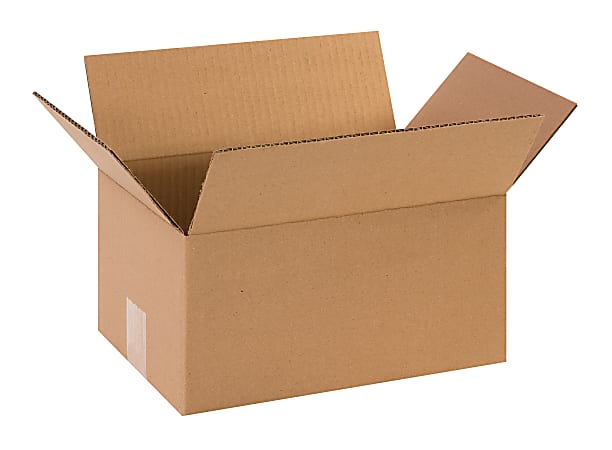 Partners Brand Corrugated Boxes, 12" x 8" x